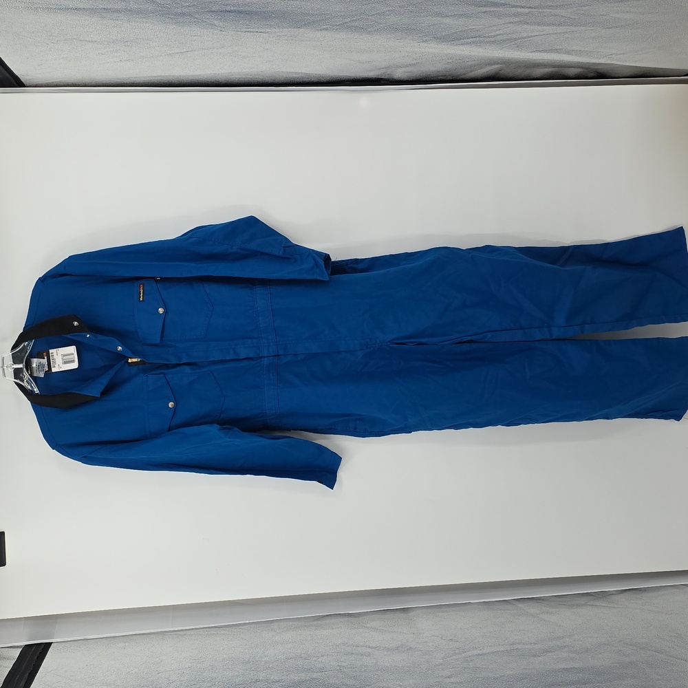Workrite FR Men's Blue Workwear Jumpsuit Men Size L